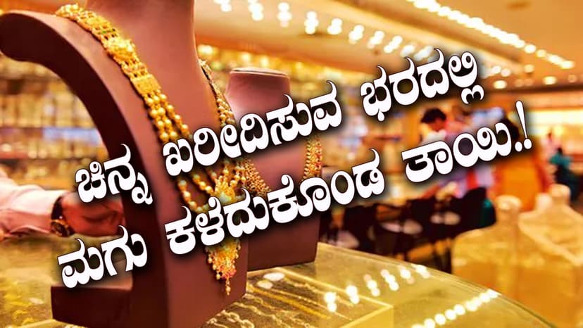 ಚಿನ್ನ ಖರೀದಿಸುವ ಭರದಲ್ಲಿ, ಮಗುವನ್ನೇ ಕಳೆದುಕೊಂಡ ತಾಯಿ..! 
Complaint ಕೊಟ್ಟಾಗ ತಿಳಿದು ಬಂದದ್ದೇನು?