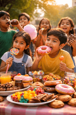 ಮಕ್ಕಳು ಹೆಚ್ಚು ಸಿಹಿ ತಿನ್ನುತ್ತಿದ್ದಾರೆಯೇ..? 
ಅದನ್ನು ಕಡಿಮೆ ಮಾಡಲು ಇಲ್ಲಿವೆ ಮಾರ್ಗಗಳು