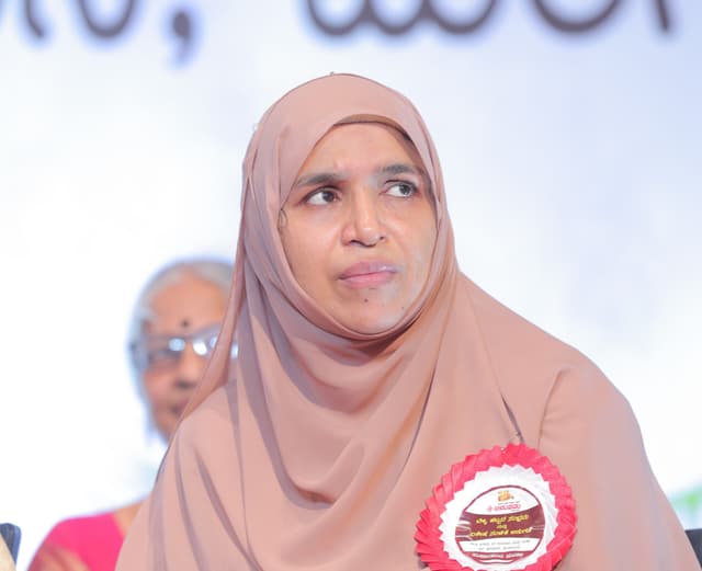 ಅನುಪಮ ಮಾಸಿಕ ನೂತನ ಪ್ರಧಾನ ಸಂಪಾದಕಿ: 
ಸಬೀಹಾ ಫಾತಿಮಾ